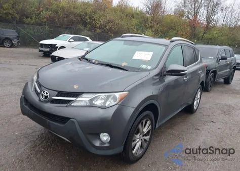 2015 Toyota Rav4 Limited z USA, uszkodzony, nr VIN 2T3DFREVXFW269913